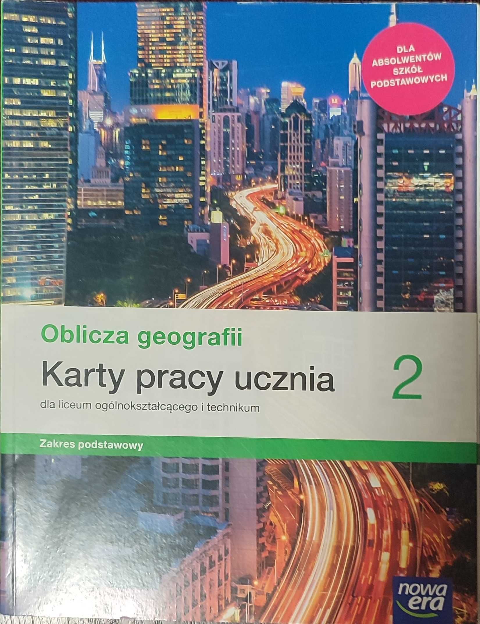 Karty pracy ucznia 2 geografia