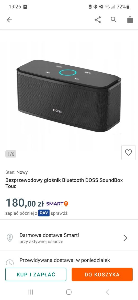 Głośnik bluetooth DOSS