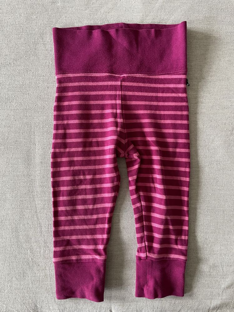Zestaw paka 8 sztuk legginsy spodnie 80-86