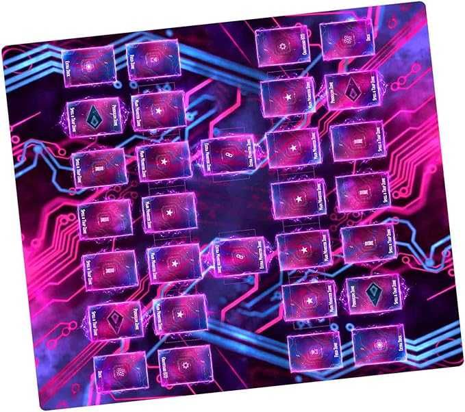 Mata do gry Yu-gi-oh, Duża mata do gry, Paramint Neon Circuit YU-GI-OH
