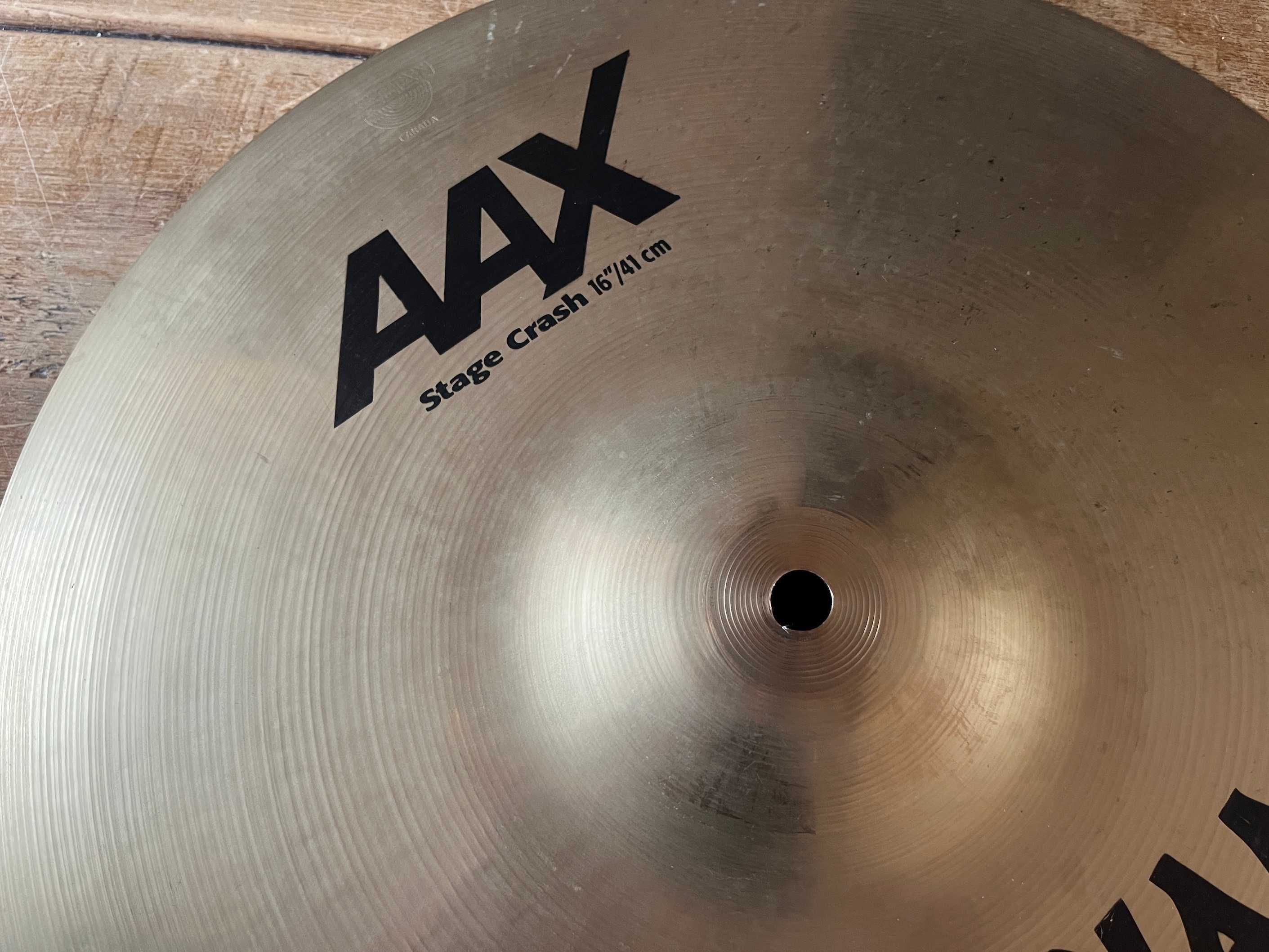 Sabian AAX Stage Crash 16" Talerz Do Perkusji !!!