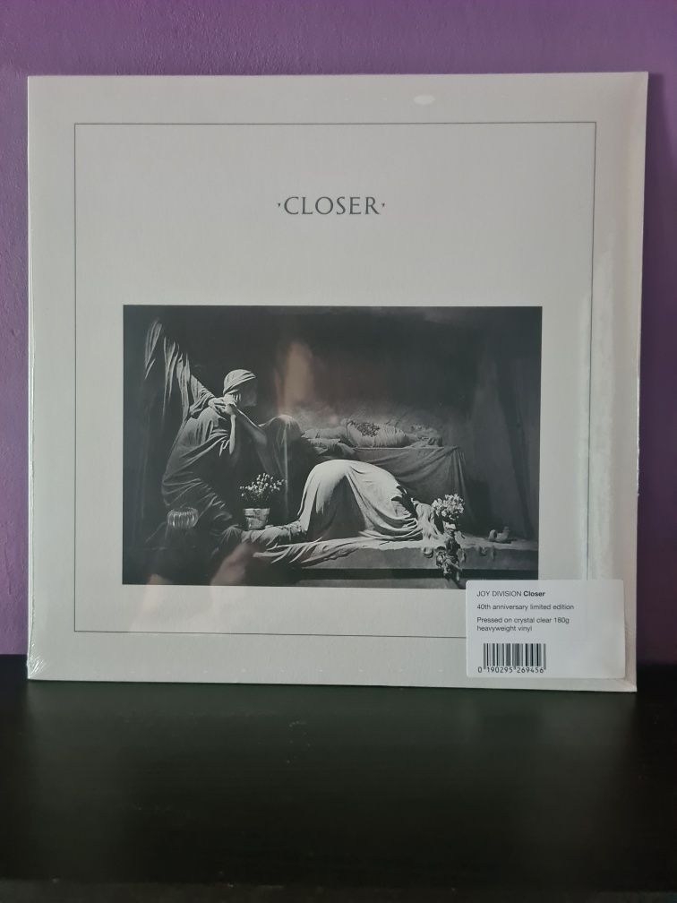 Joy Division Closer clear płyta winylowa przezroczysta