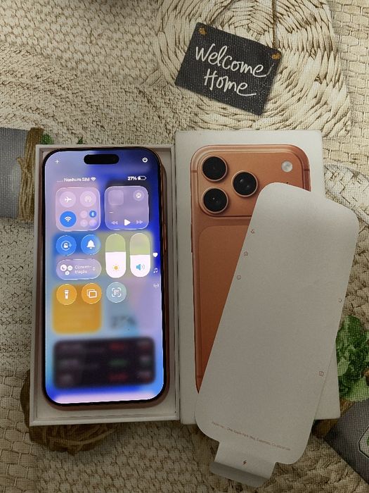 Iphone 17 pro novo novo 2 dia de uso apenas