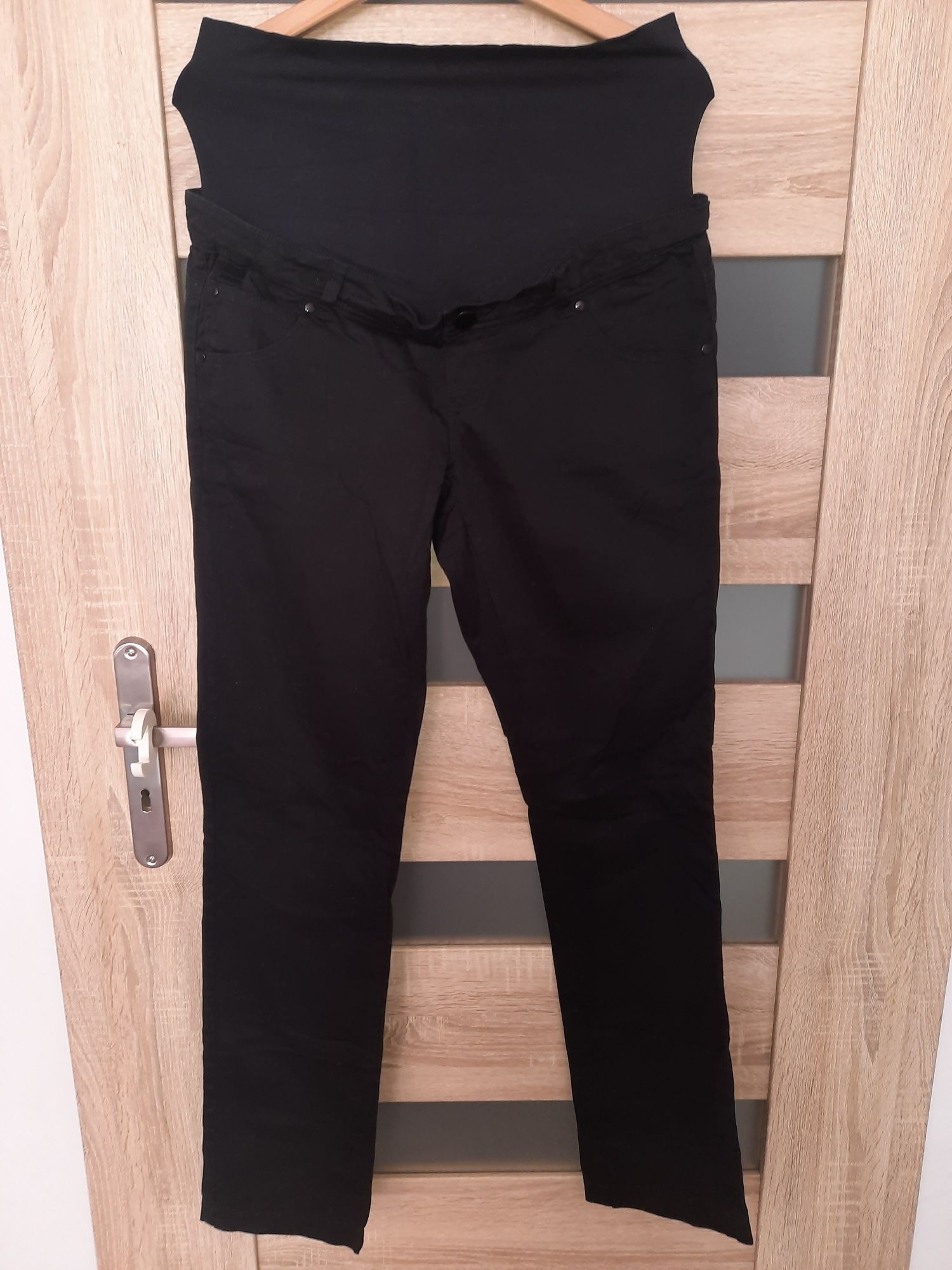 Spodnie jeansy ciążowe Mamalicious H&M rozmiar M, czarne, stan idealny
