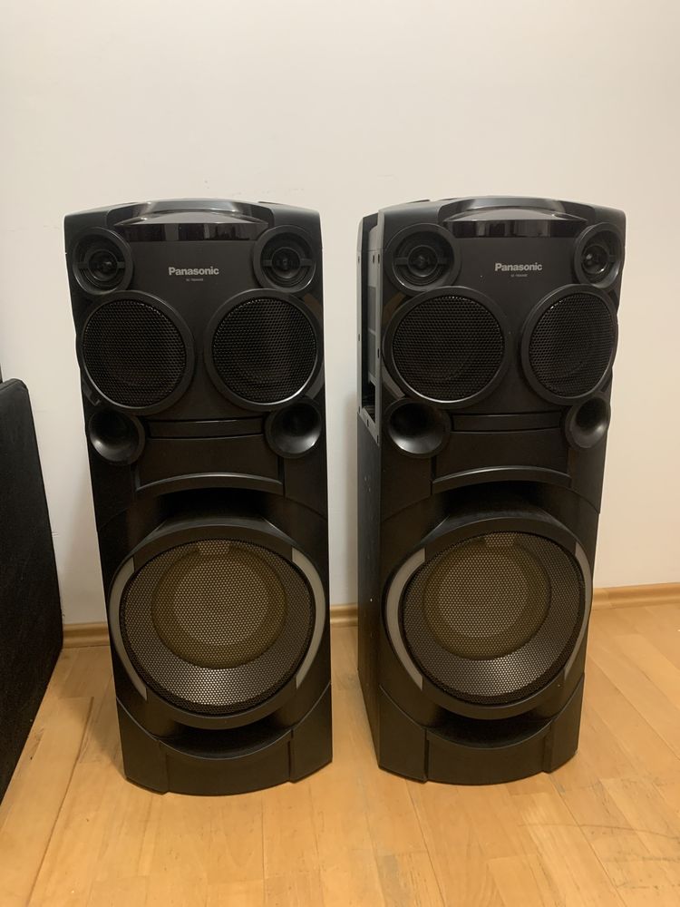 Sprzedam dwa głośniki/kolumny Panasonic SC-TMAX40E-K – stan idealny!