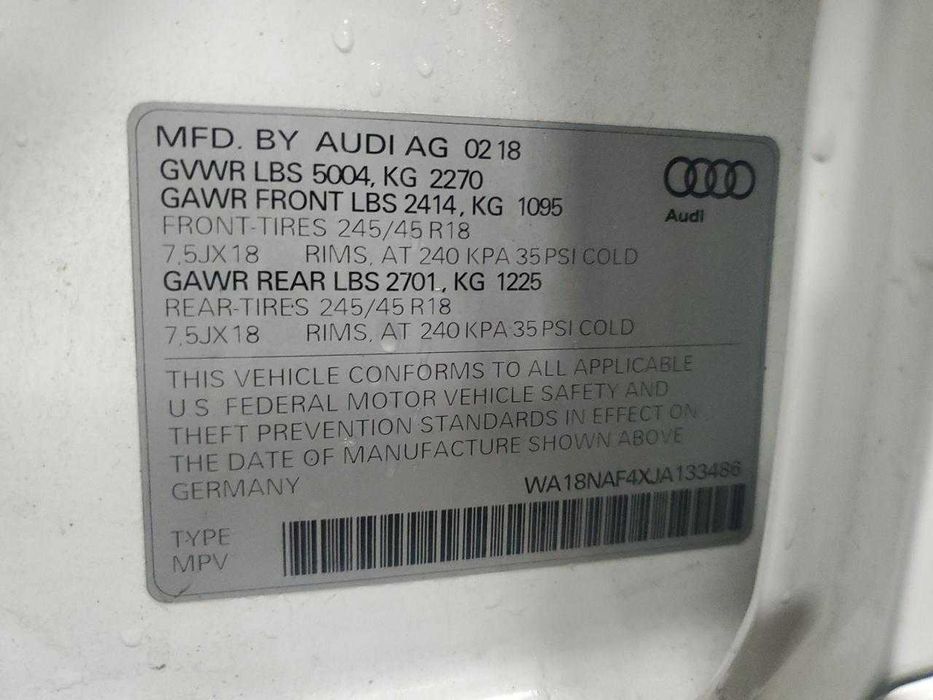 Audi A4 allroad Premium Plus 2018