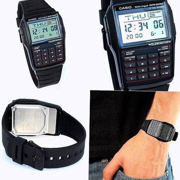 Оригінал CASIO Databank DBC-32 часы годинник з калькулятором