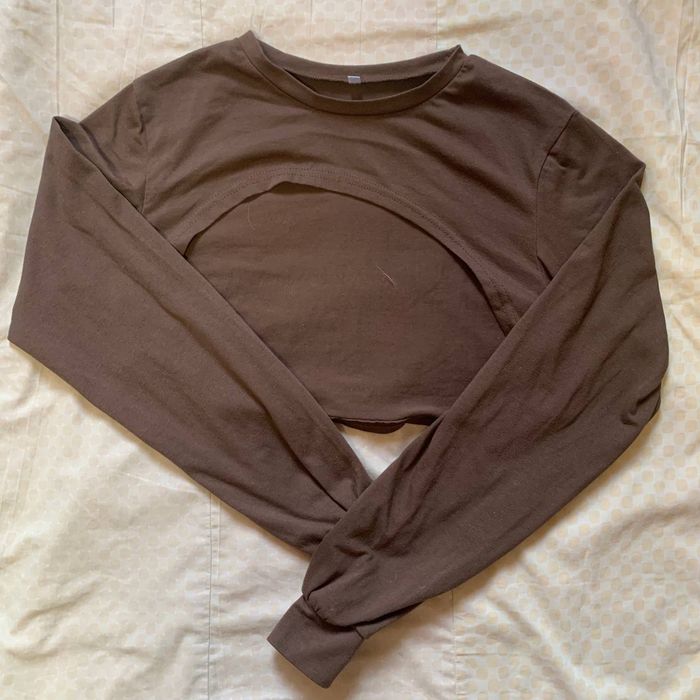 Накидка з довгим рукавом