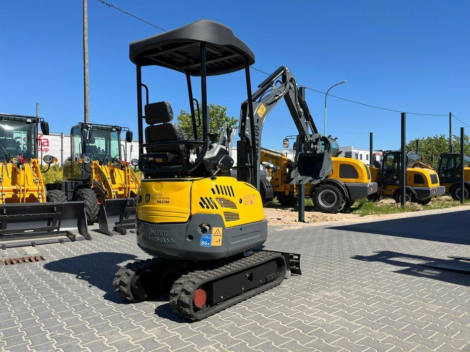 Koparka GG1700, Gunter Grossmann, leasing , 1700kg