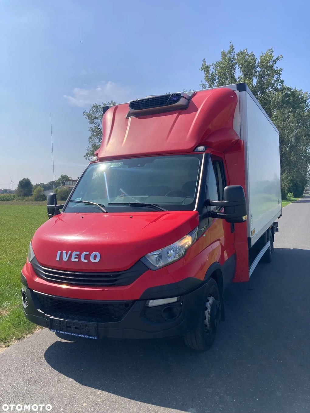 Iveco Daily  Iveco Daily 70C15 chłodnia z windą, salonowy serwisowany