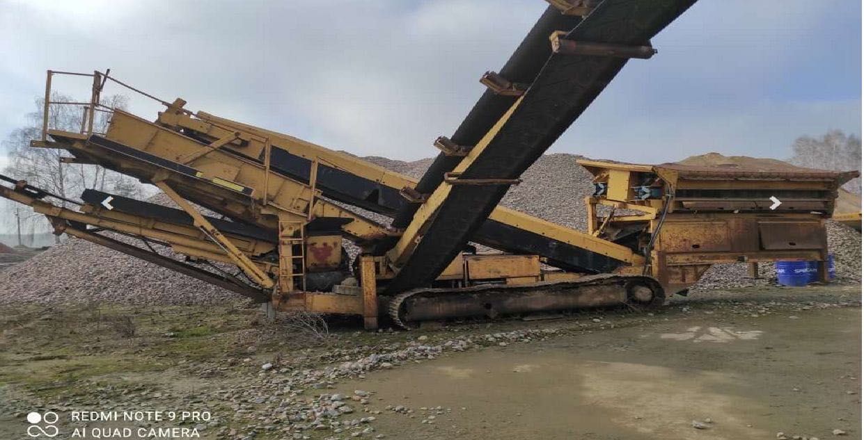 Mobilny Przesiewacz Zeppelin Cat powerscreen