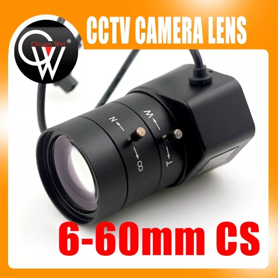 Объектив для камер наблюдения cctv lens 6 - 60mm f1.6