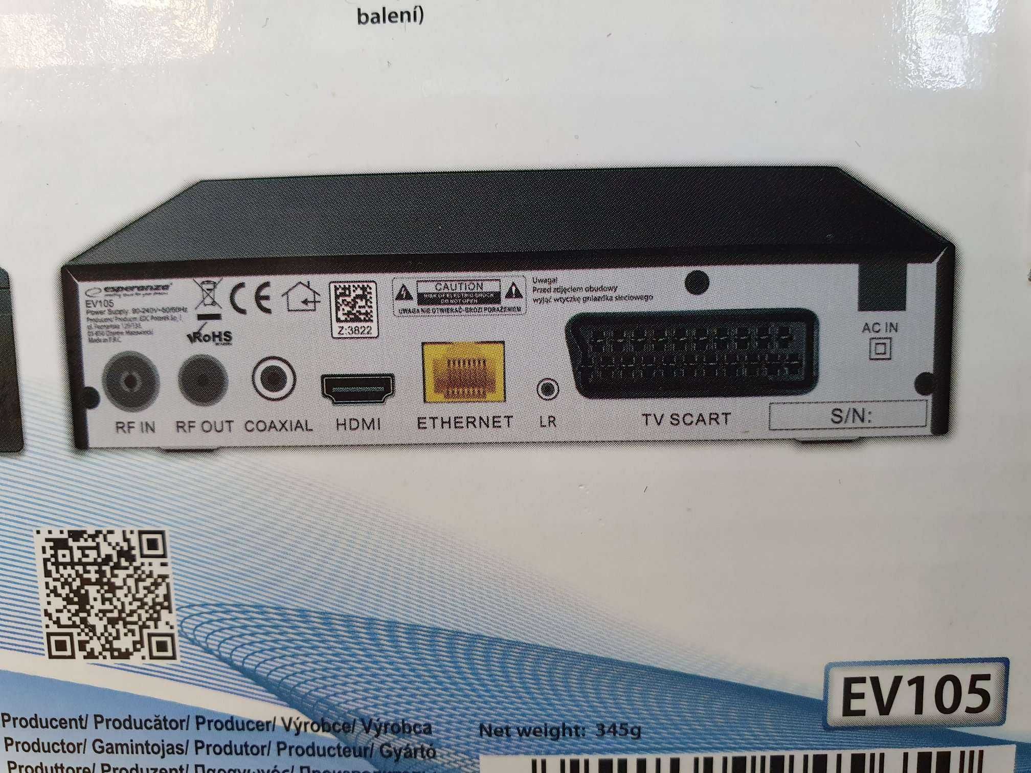 Dekoder tuner DVB-T2 HEVC H.265 Lombard Madej Sc