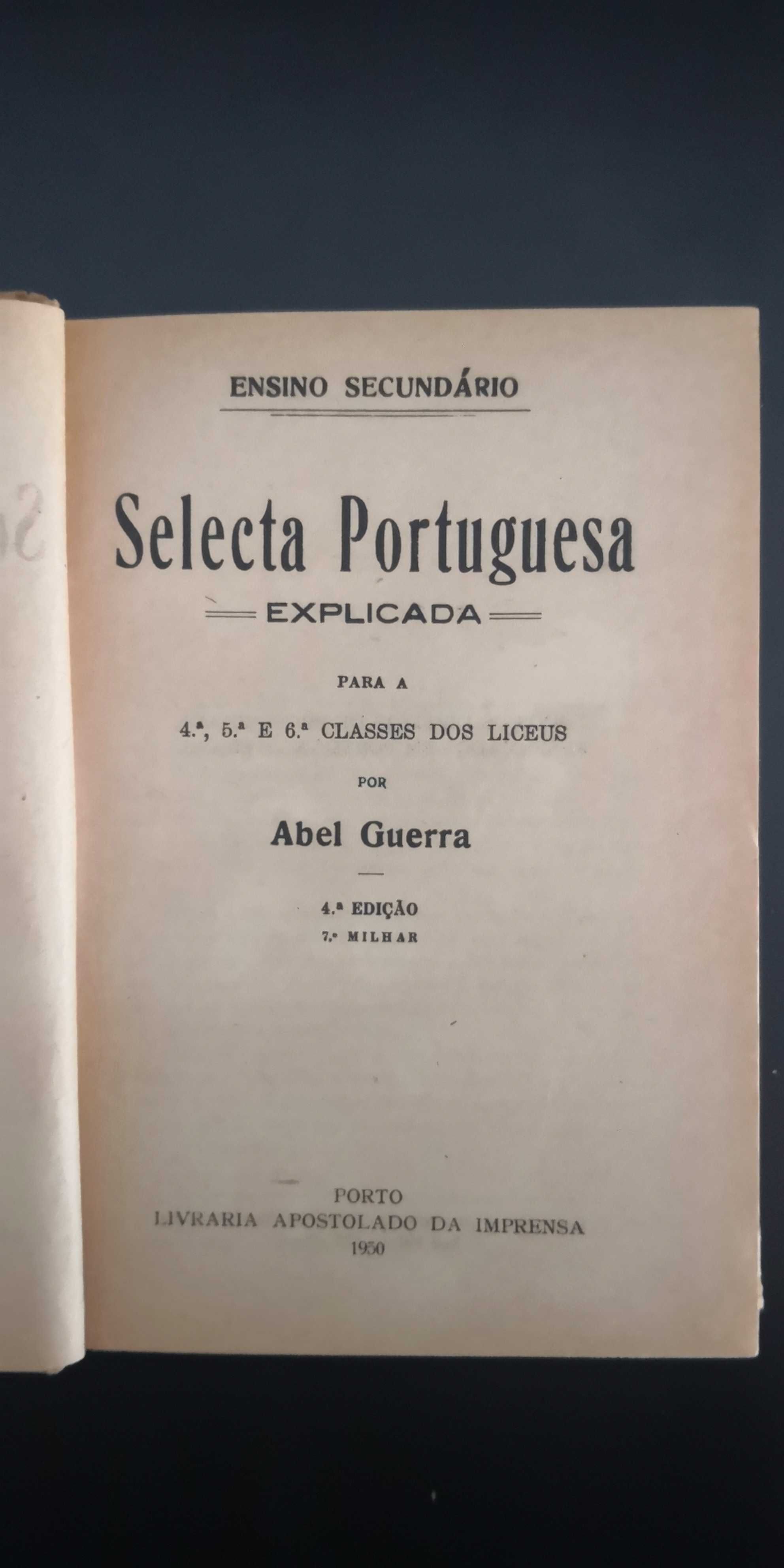 Selecta Portuguesa Explicada - Abel Guerra