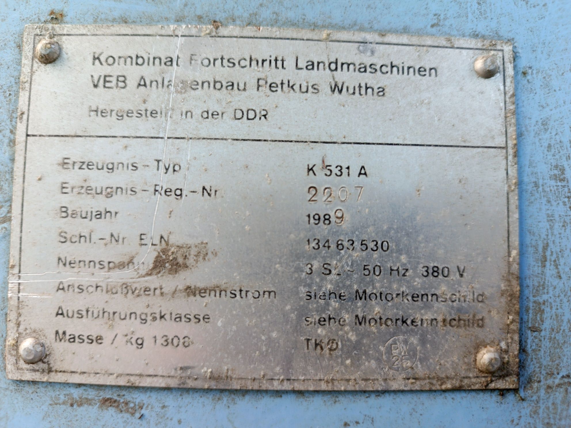czyszczalnia petkus 531