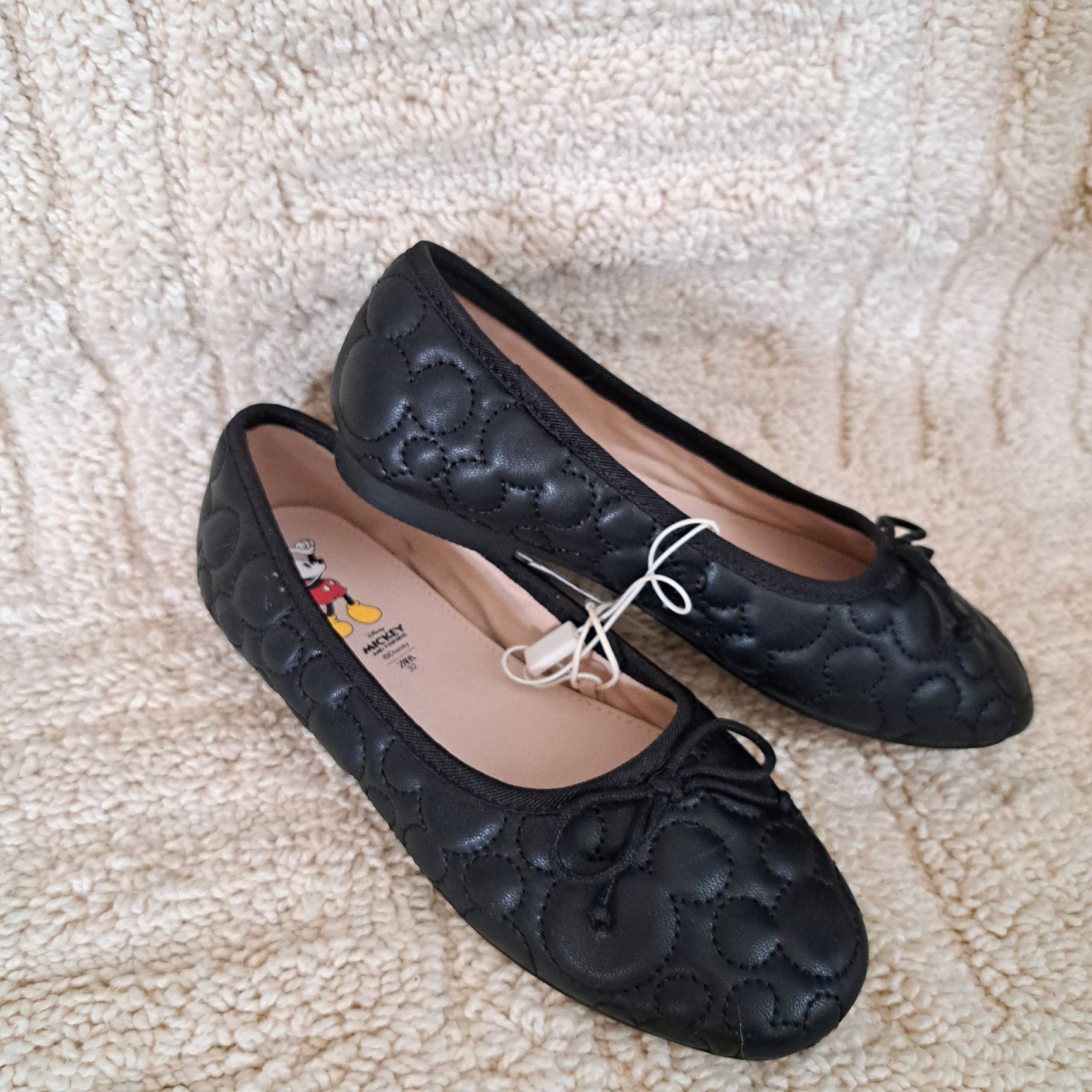 nowe Baleriny Mickey Mouse Zara