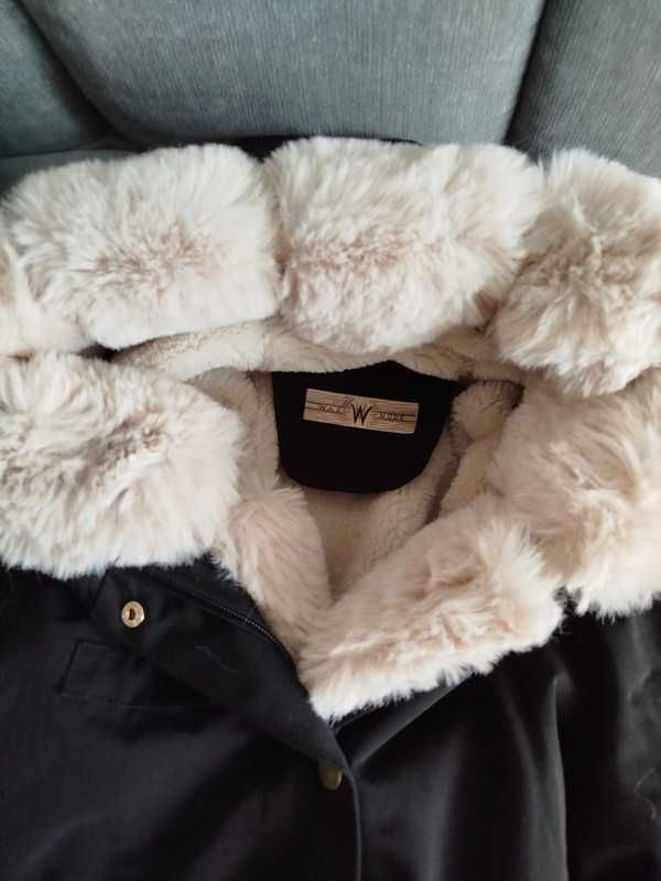parka zimowa dla dziewczynki - 146/152cm