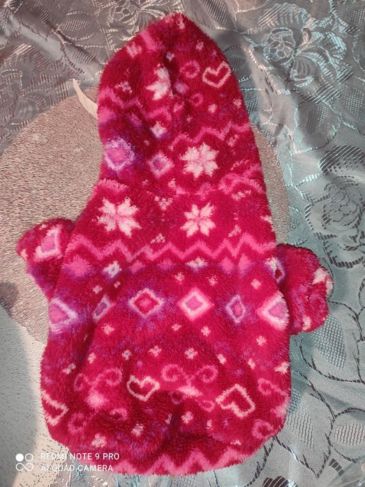 Кофта батник худи, комбінезон новорічний шлея під GPS трекер.