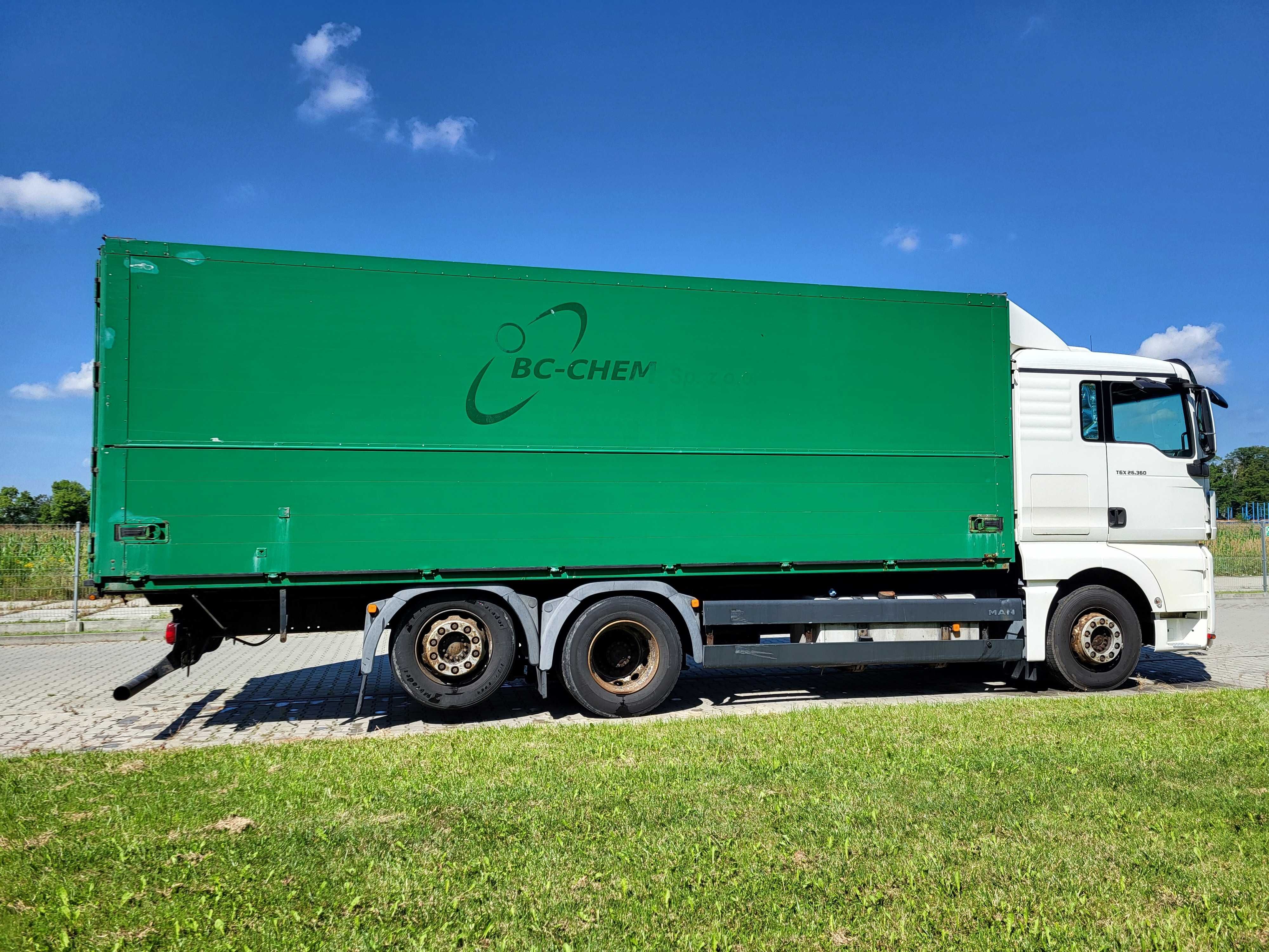 MAN TGX 26.360 Zabudowa izoterma 32500 zł/netto