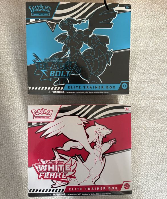 Pokemon etbs white flare e black bolt