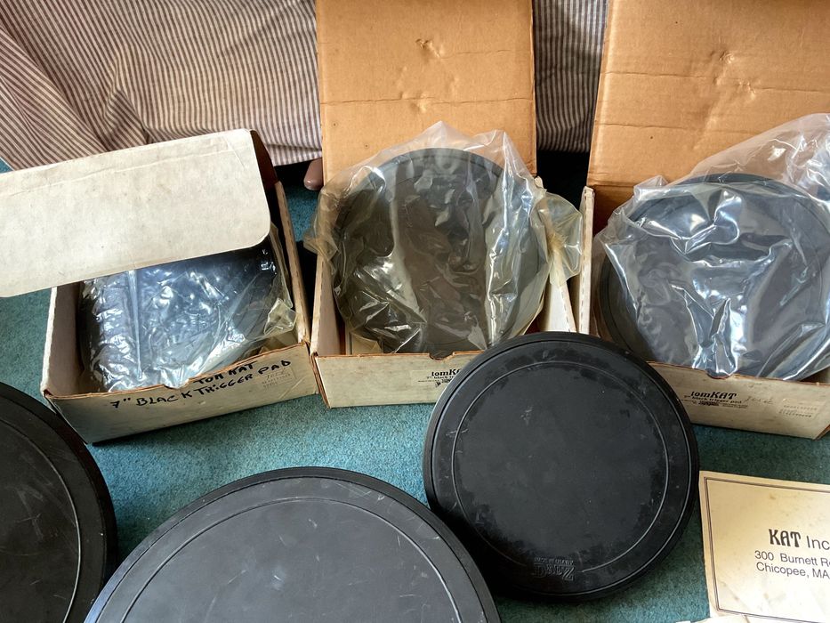 TomKAT Pads para Bateria Electrónica feitos pela Dauz