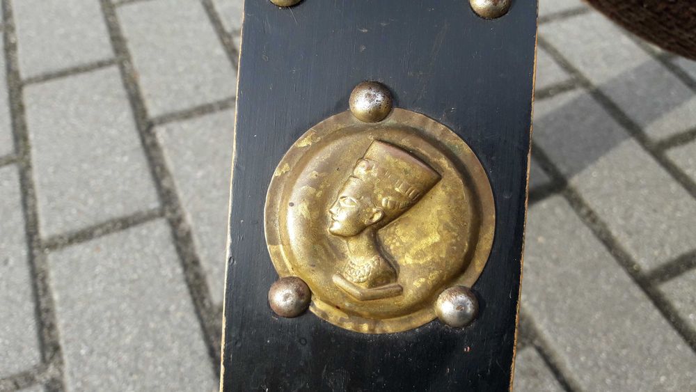 Taboret siedzisko na wielbłąda orient arabski Egipt