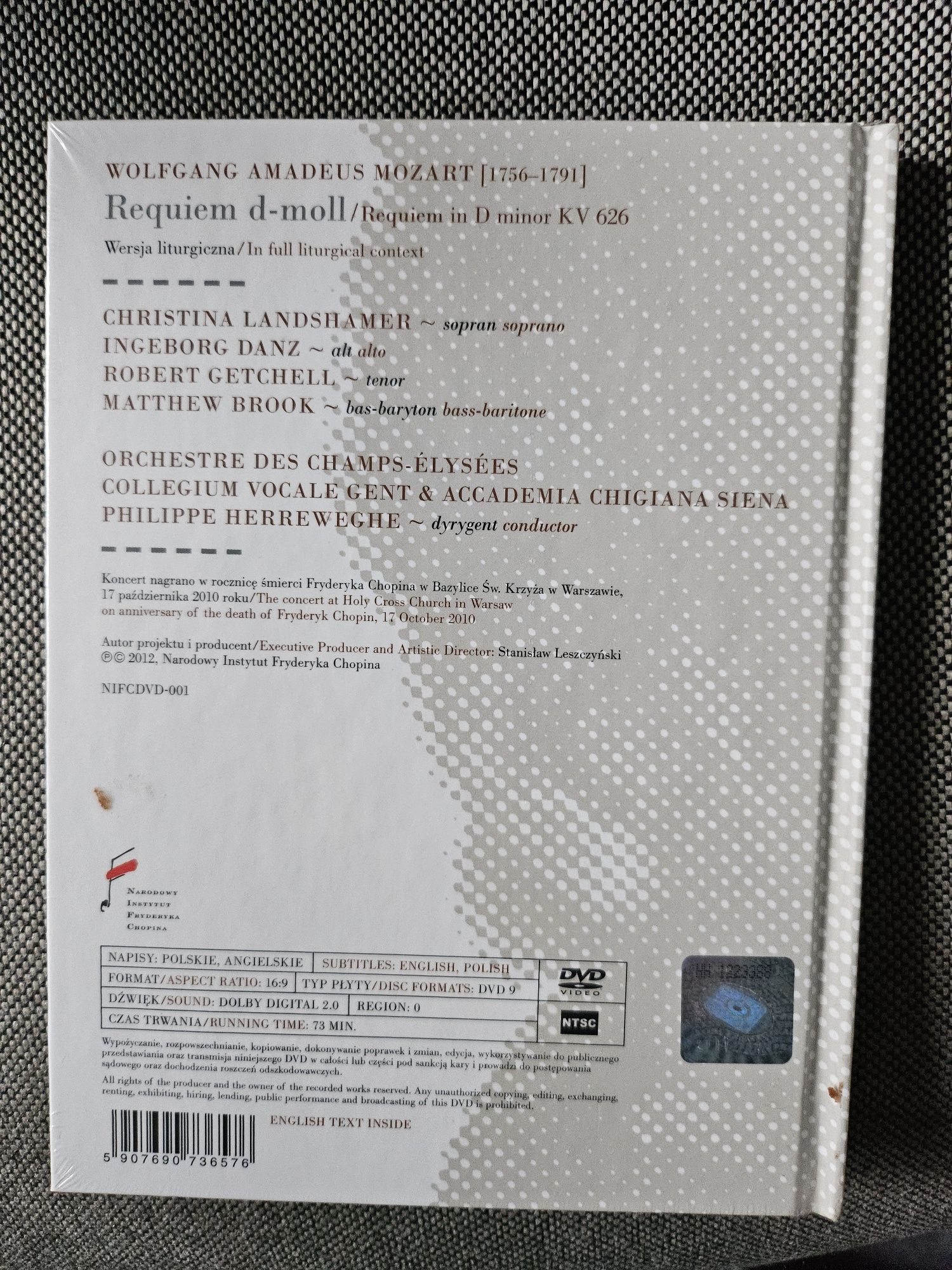 Hommage a Chopin Mozart Requiem d moll