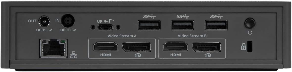 Targus Uniwersalna stacja dokująca USB-C DV4K 100 W DOCK190-B