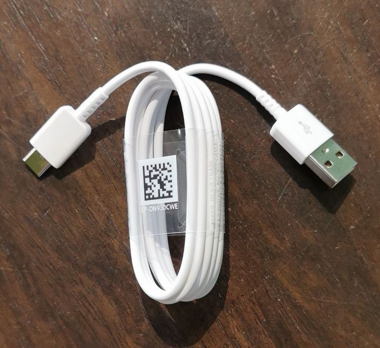 Ładowarka SAMSUNG 15W z kablem USB A do typ C 1m Biała