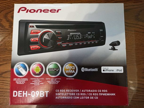 Radioodtwarzacz samochodowy Pioneer DEH-09BT