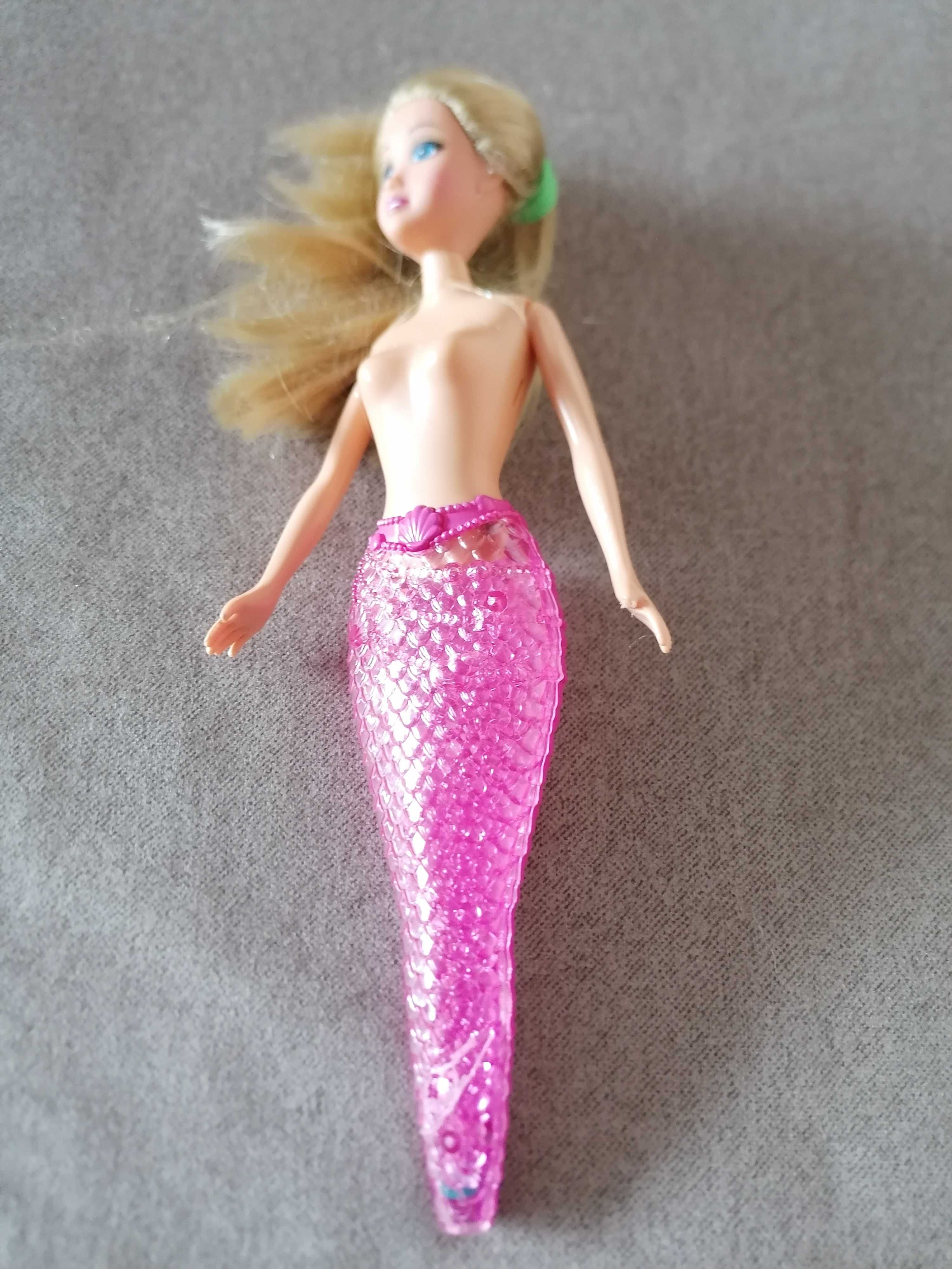 Barbie Lalka syrenka ze zmianą koloru.