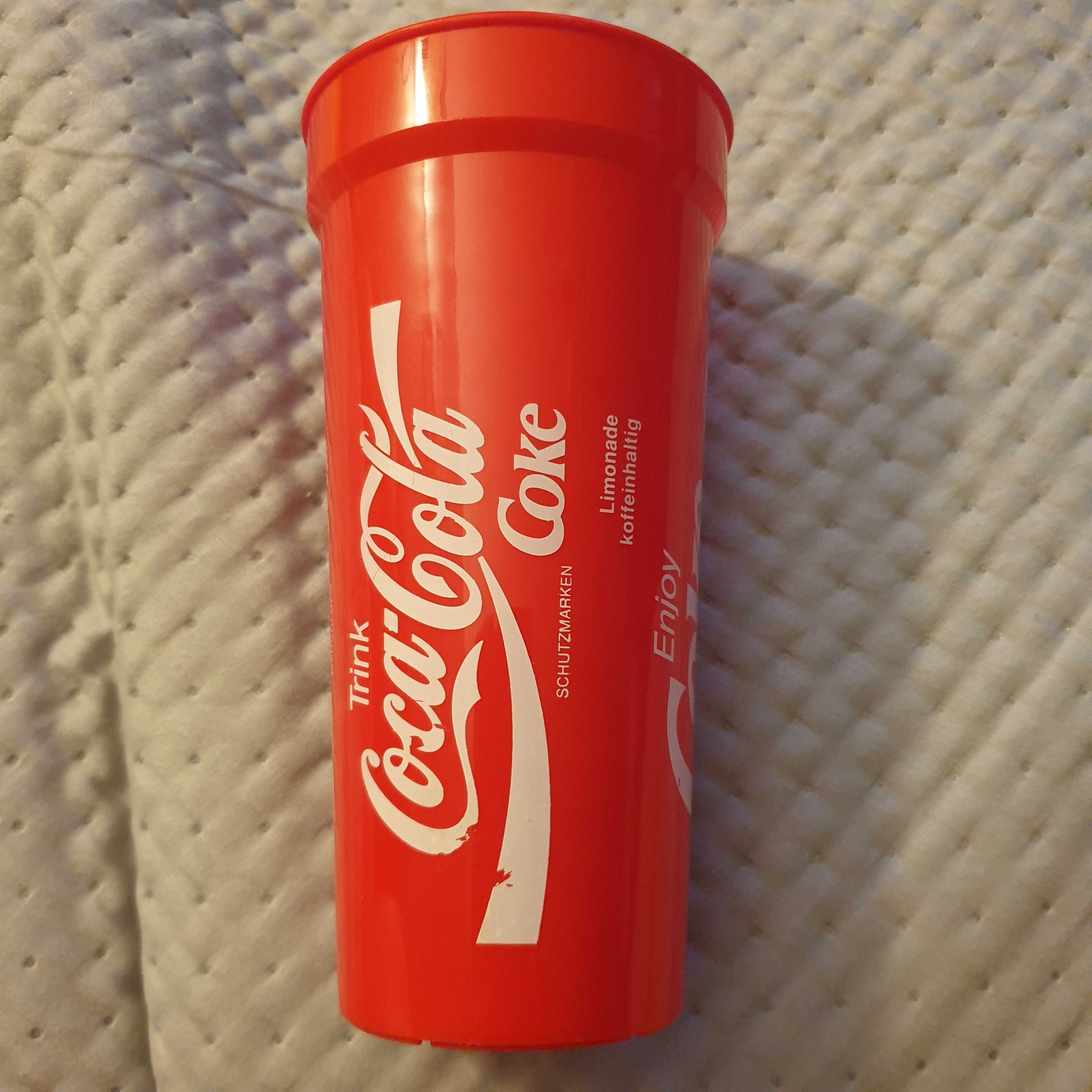 Kubek Coca-Cola z tworzywa