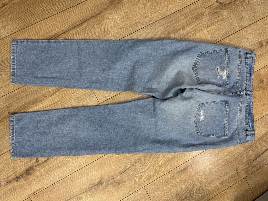 Spodnie jeans z przetarciami #14