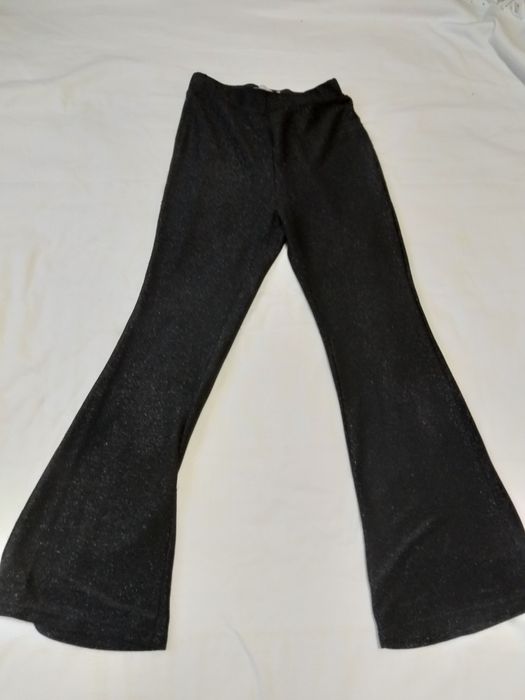 Штани  нарядні кльош з люрексом