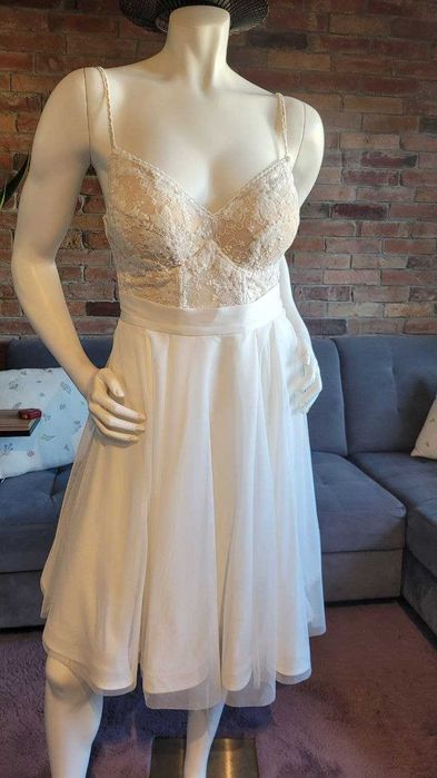 Suknia ślubna dwuczęściowa