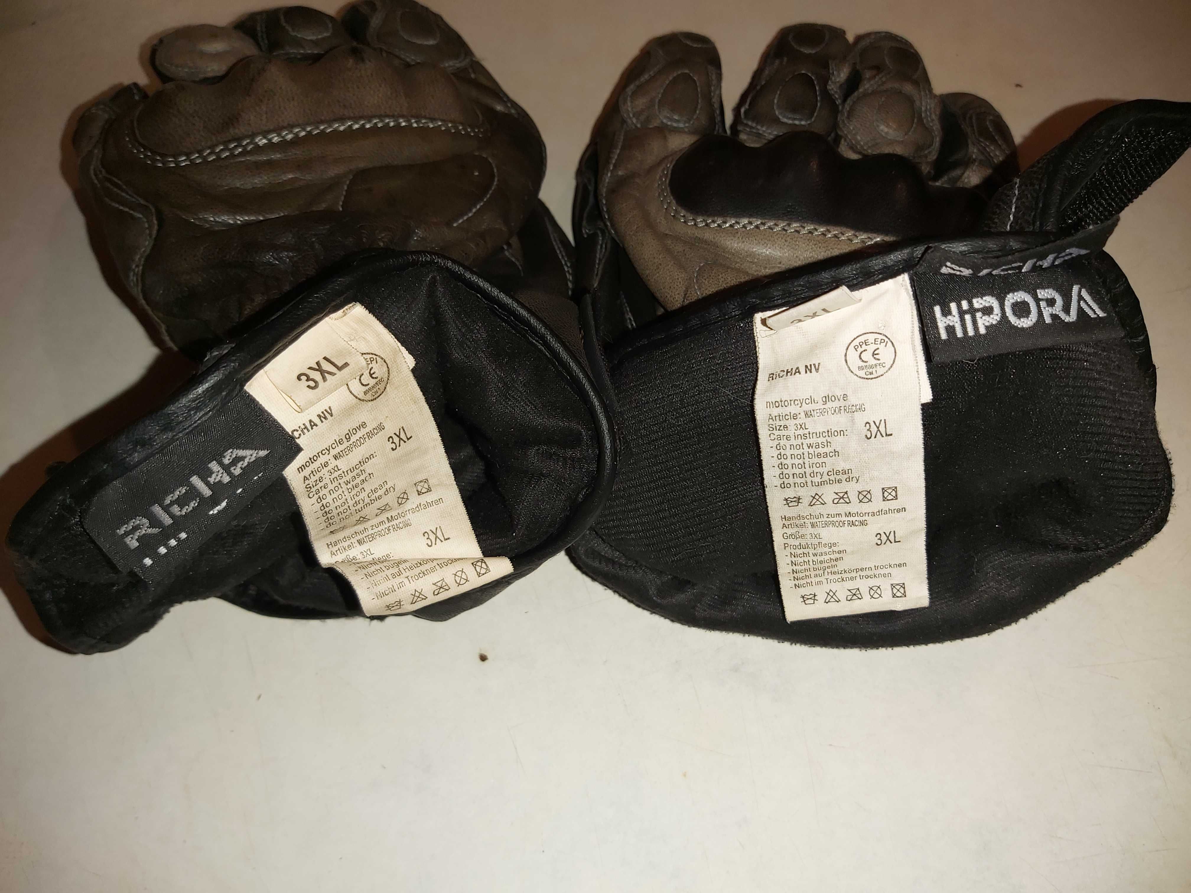 Мотоперчатки мембранные Richa Racing Gloves 100 NV Hipora Teramid.