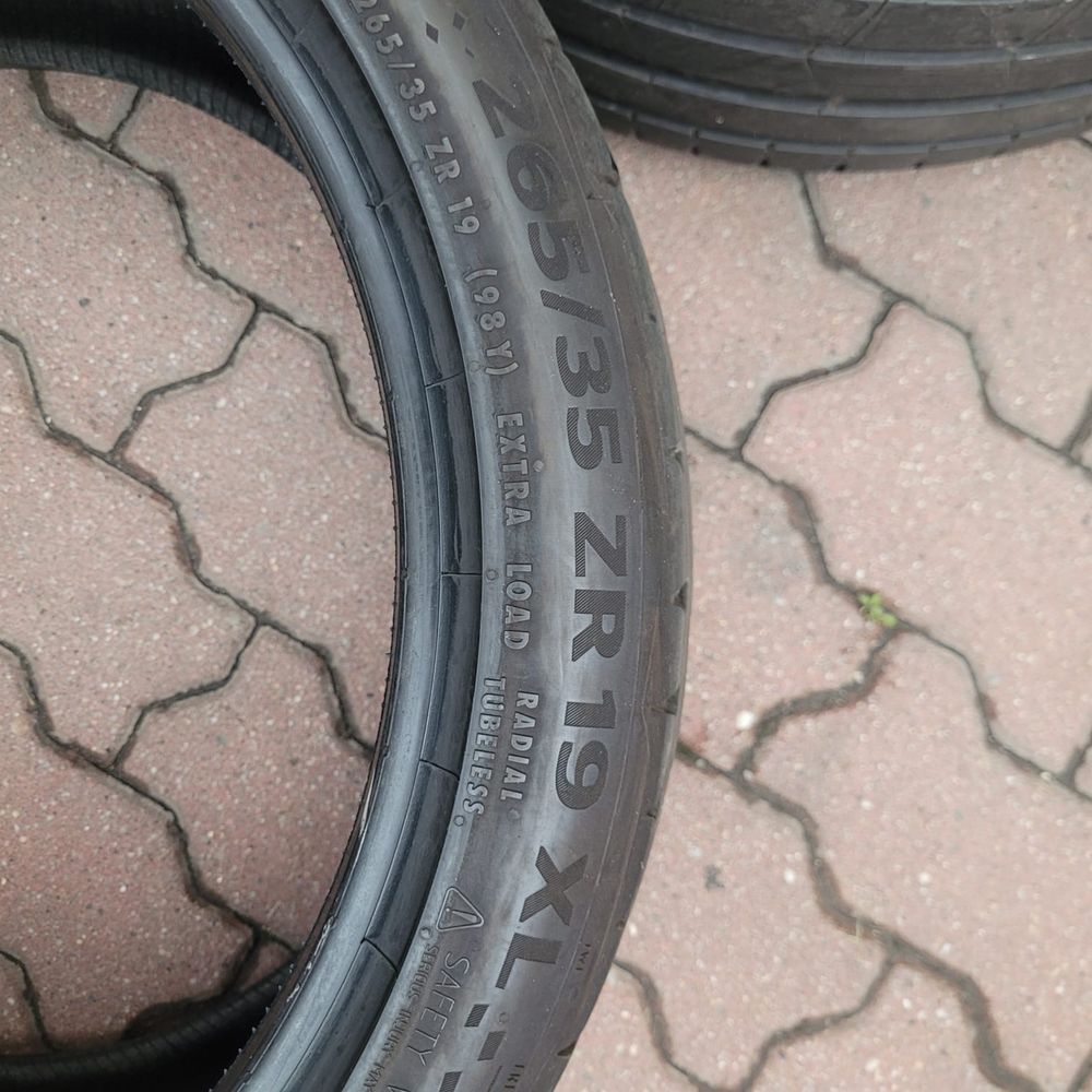 Opony Continental sportcontact 7 2x 265/35r19 2x 235/40/19  2023r