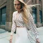 Блуза Zara в горошок