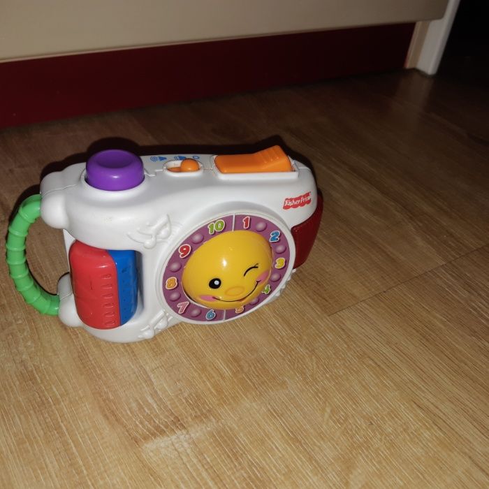 FISHER PRICE wesoły aparat interaktywny zabawka