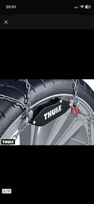 Łańcuchy THULE XG-12 Pro gr. 250 do opon 15” 16” 17” 18” 19” z