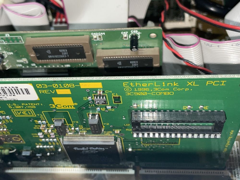 Retro stary komputer Starchip Computer