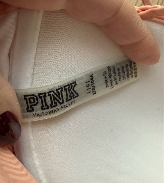 Victorias secret pink роздільний купальник