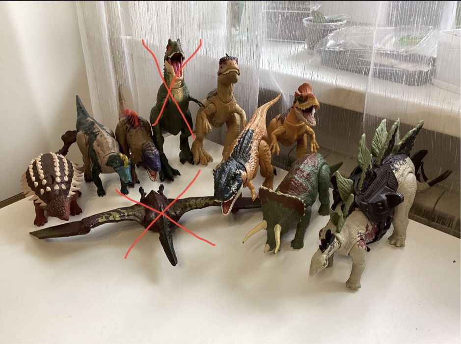 Середня фігурка динозавра з колекції Jrassic Word, Mattel оригінал