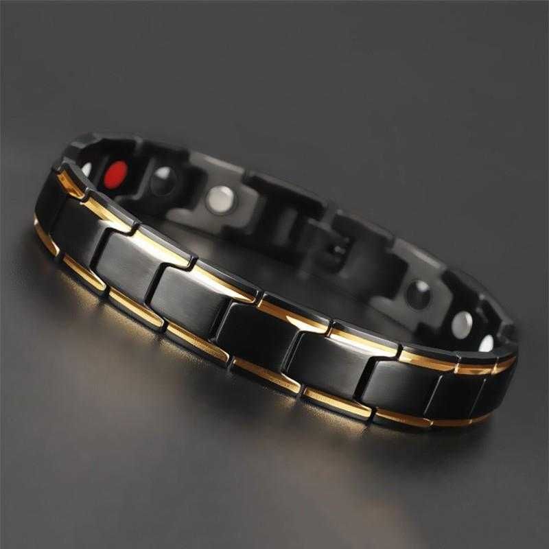 Pulseira equilíbrio, Bio saúde (magnetica, infravermelhos, titanium]