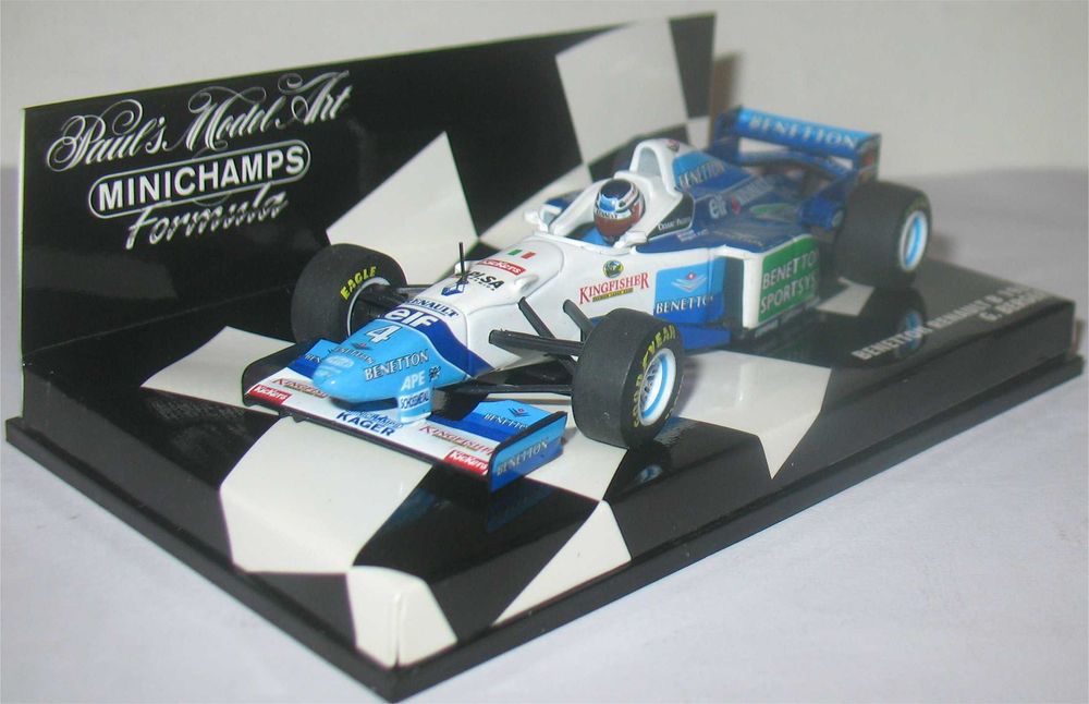 Minichamps - Benetton Renault B 1 9 6 - 19 96 - Gerhard Berger