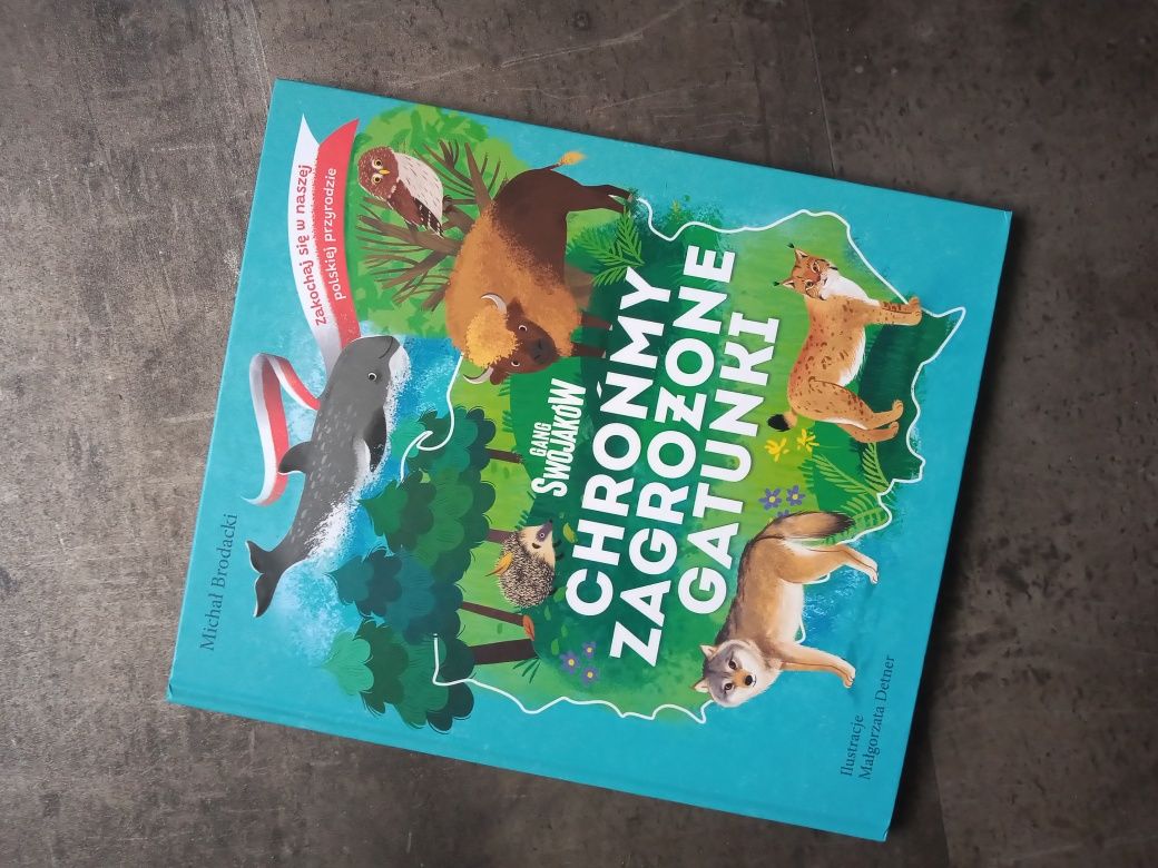 3 książki: Wiem co jem: Miód, Chrońmy zagrożone gatunki i ABC przyrody