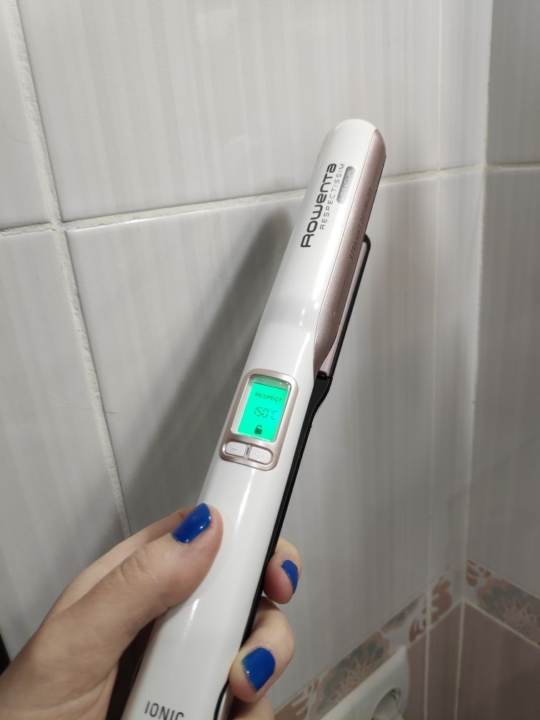 Випрямляч для волосся rowenta respectissim liss & curl утюжок