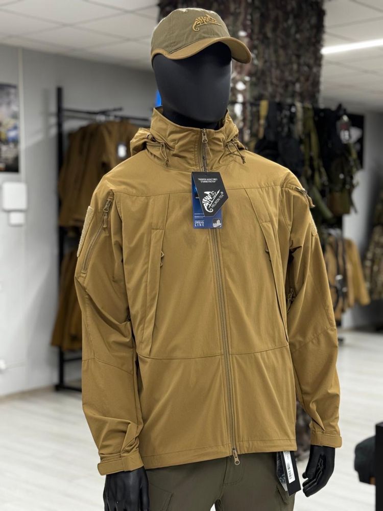 Куртка Helikon Trooper StormStretch Softshell MK2 - Taiga Green Coyote