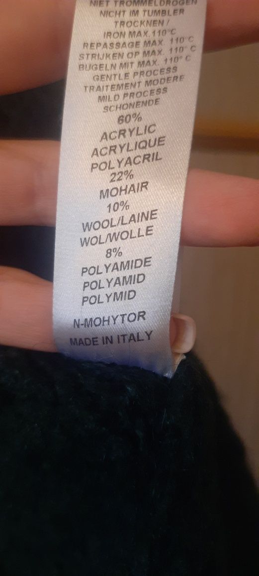 Kardigan sweter wełniany moher r S/ M 36 /38 Lolaliza