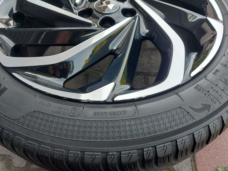 Koła7.5x19 5x108 Citroen DS7 Peugeot Kleber 205.55R19 XL FR Całoroczne